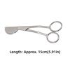 Double Bent Handle Duckbill Scissors 6 Inch Curved Offset Handle Carpet Scissors Silver Tufting Scissors Fabric Sewing