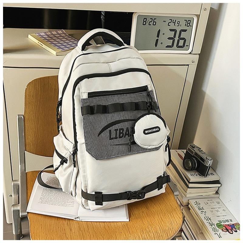 

New National Fashion Large Capacity Schoolbags for Junior and Senior High School Students Simple Personality and Couple Backpacks. .