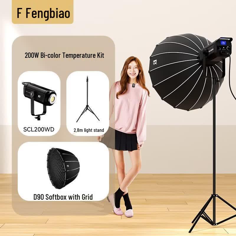 High-Power LED Continuous Fill Light Kit