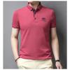 Trend Hub Mens Short Sleeve Embroidered Polo Shirts Breathable Lightweight Shirt Luxury Top Casual Lapel T-shirt Men T Shirt Homme