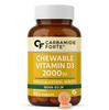 Carbamide Forte Vitamin D3 2000IU | Vitamin D3 Supplements For Men & Women - Cholecalciferol Tablets | Vitamin D Tablets For Bones & Immune Heal