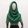 2-in-1 Neck Warmer Knit Neck Cover Chic Turtleneck Loop Scarf  Commute