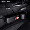 Car Seat Gap Organizer Auto Carbon Fibre Storage Box Accessories for q2 A4 B8 8P A3 A5 A6 C7 A1 A7 A8 A2 Q2 Q3 Q5 Q7 Q8 TT S