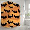 A Bathroom Shower Curtain with a Superhero Theme for a Halloween Party, Includes 12 Hooks, Measuring 180*180Cm for Home Decora