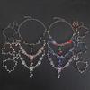 Sparkling Women's Rhinestone Jewelry Set Stud Earrings Bridal Crystal Jewelry Set  Party Banquet