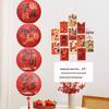Mid-Autumn Festival Luminous Lantern String: Chinese-Style Decorative Hanging Lanterns for Festive Atmosphere