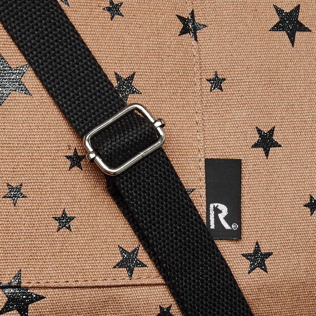 Geantă Tote de Umăr din Pânză 1956 Bej [Rootote] Hidrofugă LT.Deli.Star-A Femei