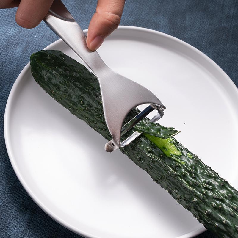 HANYANG 304 Stainless Steel Peeler Knife Planer Knife Fruit Apple Peeler Multifunctional Zinc Alloy Planer Knife