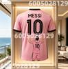 Miami Messi #10 Număr Imprimeu Desen Animat Tricou Fotbal Confortabil Respirabil Stil Sportiv de Vară Ținută Familie Copii Tricouri