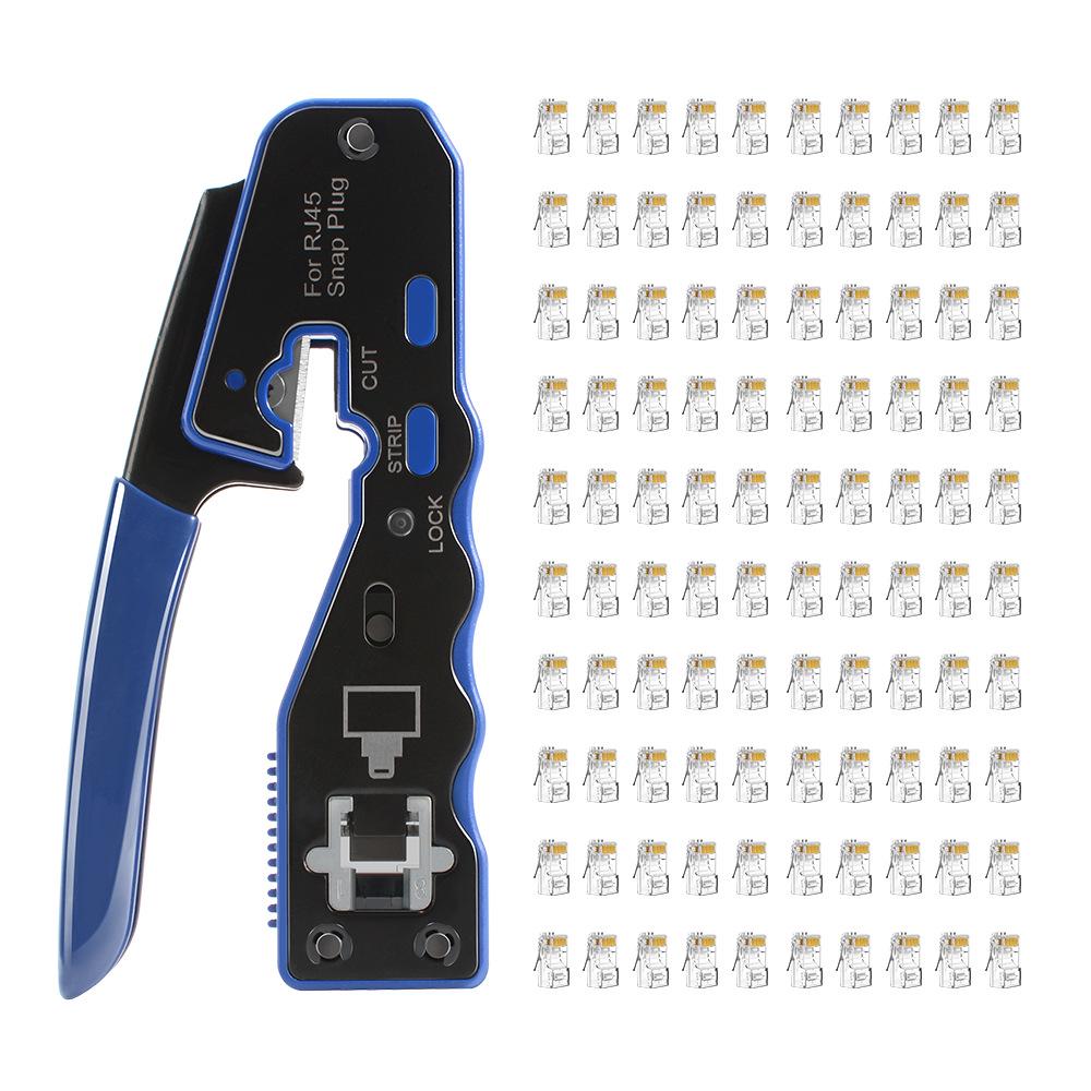 Ajiman Cat 6 Crystal Head Network Cable Crimper Tool Set