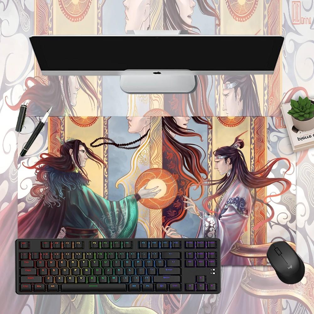 

Mo Dao Zu Shi Mousepad Boy Pad Natural Rubber Gaming Mousepad Desk Mat Size For Gameing World Of Tanks CS GO Zelda Not LockEdge10x10cm