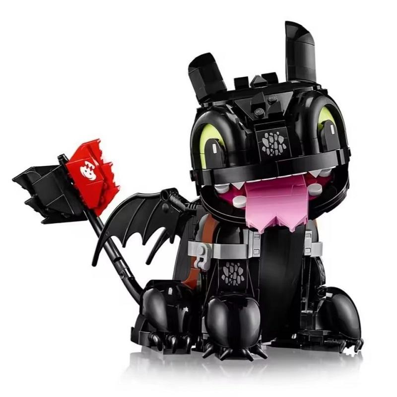 784 Pcs Toothless Dragon Building Block Set For Adults Movie Fans Collectible Model Birthday Gift