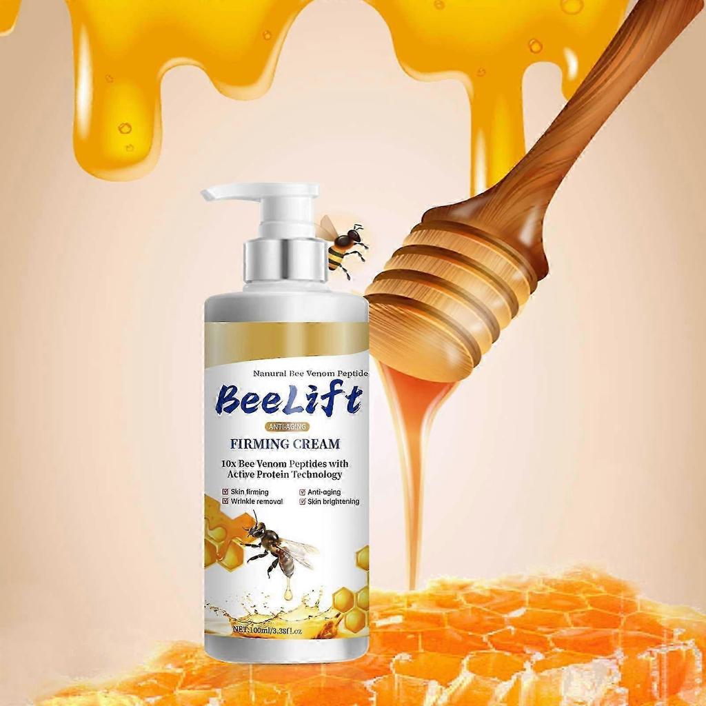 1-3x Crema Rassodante Anti-Età BeeLift, Crema Rassodante Riducente Rughe, Crema Rassodante Rivitalizzante, Ripristina l'Elasticità della Pelle