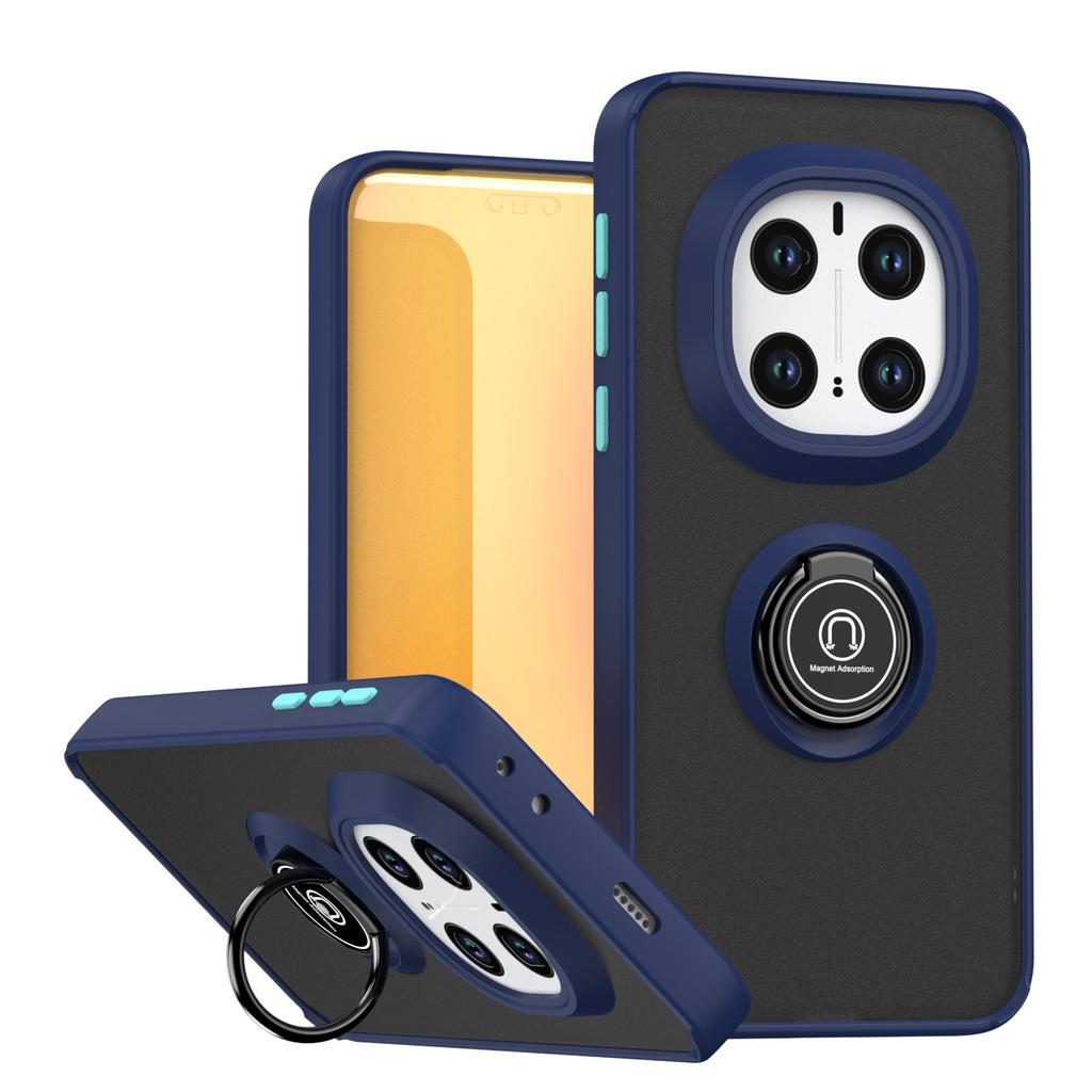 Matowe Magnetyczne Etui Armor Dla Huawei Honor Magic 7 Pro Uchwyt Pierścieniowy Etui na Telefon Magic7Pro Pokrowiec