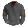 Lässiges Retro-Sweatshirt mit Farbverlauf für Herren