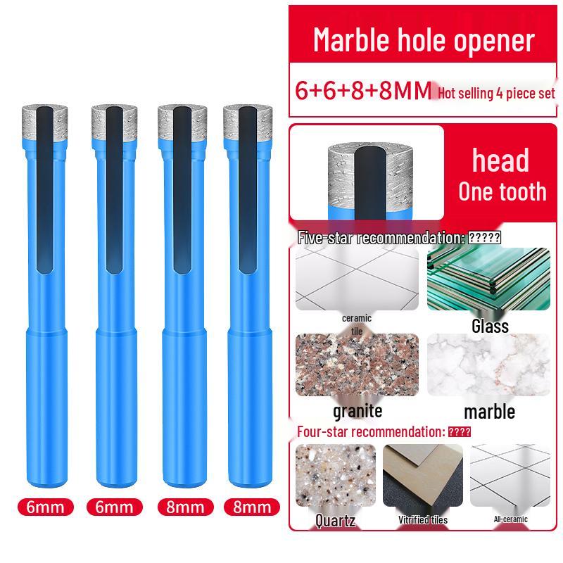 מקדחה למרבל, אריחים, אבן, גרניט ובטון לקידוח יבש