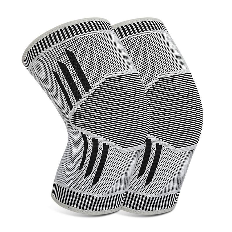 

Графеновые спортивные наколенники для мужчин и женщин, вязаные дышащие, для велоспорта, баскетбола, бега, спортивная защитная экипировка, теплые наколенники для кондиционированного помещения One size (double)