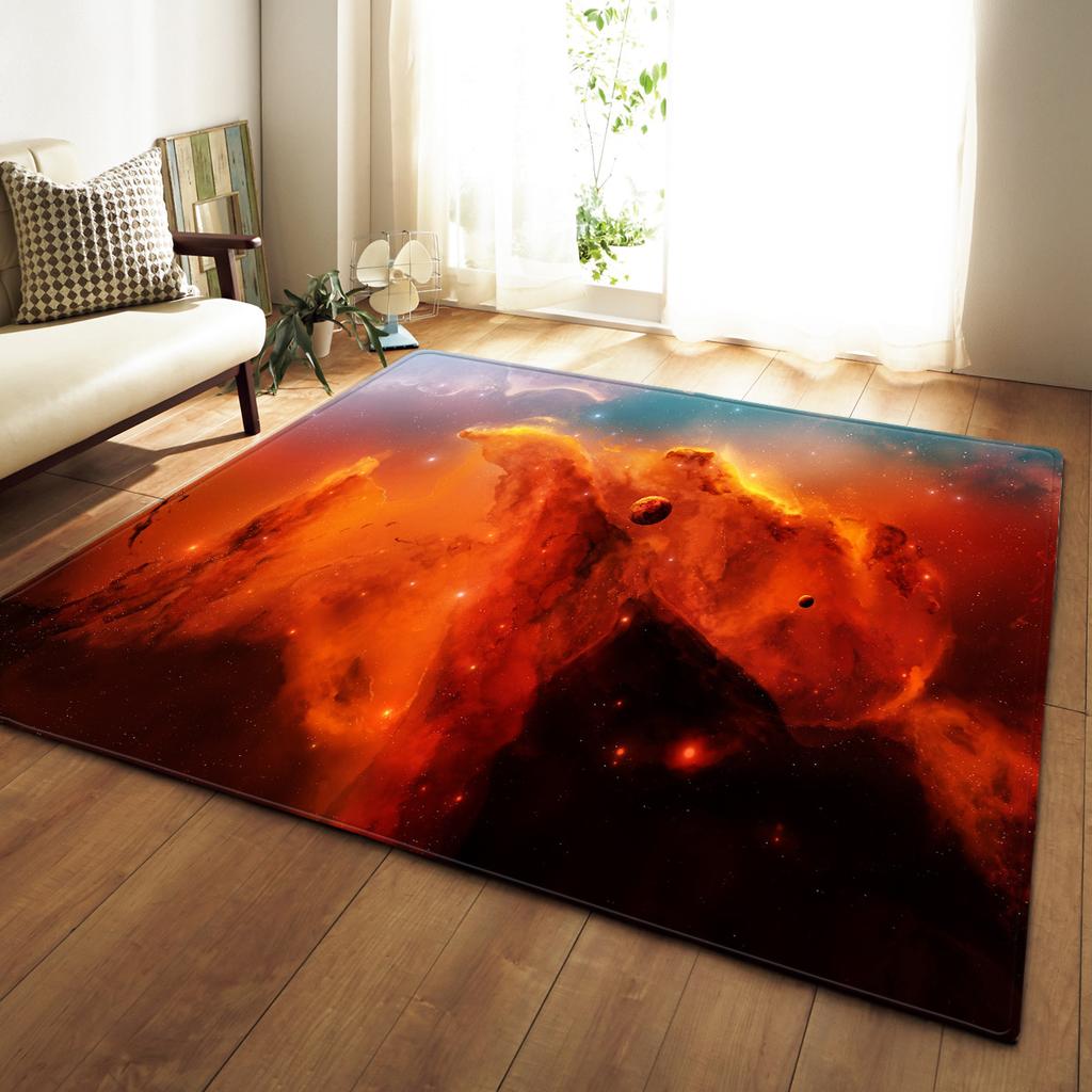 Beautiful And Simple Nebula Living Room Carpet Bedroom Dining Room Floor Mat Pattern Size