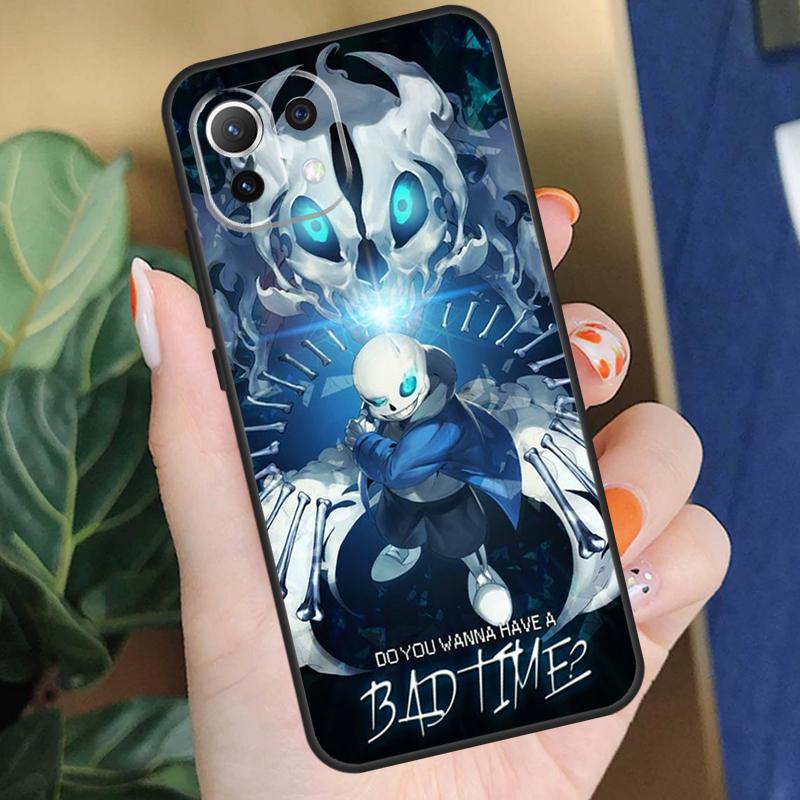 Undertale Sans Case For Xiaomi 13 14 11T 12T 13T Pro 12 Lite 12X POCO X3 X5 Pro F3 F4 X4 M5s C65 F5 Cover