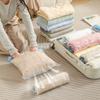 Travel Compress Bag Roll Up Space Saving Clothing Bag No Need for Vacuum Suitable for Hotel Self-service Laundry Home Use Waterproof Dustproof Pouch