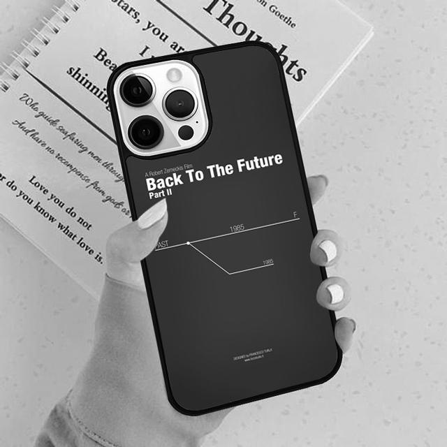 Back to the Future DeLorean phone Case Cover For IPhone 18 17 Air 16 15 14 Plus apple 16 11 12 13 Pro Max coque