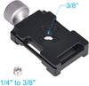 Quick Release Standard Aluminum Screw Knob Quick Release Clamp for Tripod Mount [Z-Jing] DC-38Q Clamp, Arca-Swiss Compliant, Clamp,