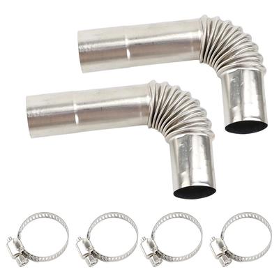 For Diesel Heaters Vehicle Fit Diesel Heater Elbow Vehicle Exhaust Repair Vehicle Heating Heat Resistant Secure Fitment