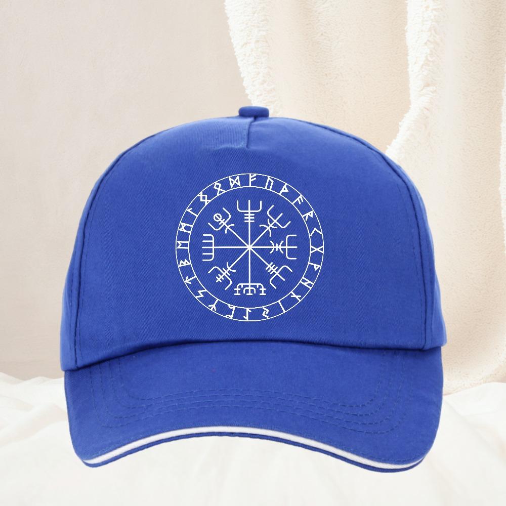 Viking Runic Compass Graphic hat Funny Trip Baseball Cap Fashion Casual Harajuku Unisex Women Adjustable Snapback hat