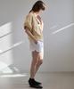 GRIDAJ Voluminous Sleeve Shirred Sweatshirt