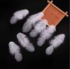 4-8Cm Feathers Decoration White 100Pcs Plumas For Crafts Small Bulk Goose Chicken Dream Catcher Making Massage House Piume Salon