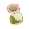 Compact Portable Retainers Case Holder for Invisible Aligners Hygienic Storage Box with Secure Lid Design