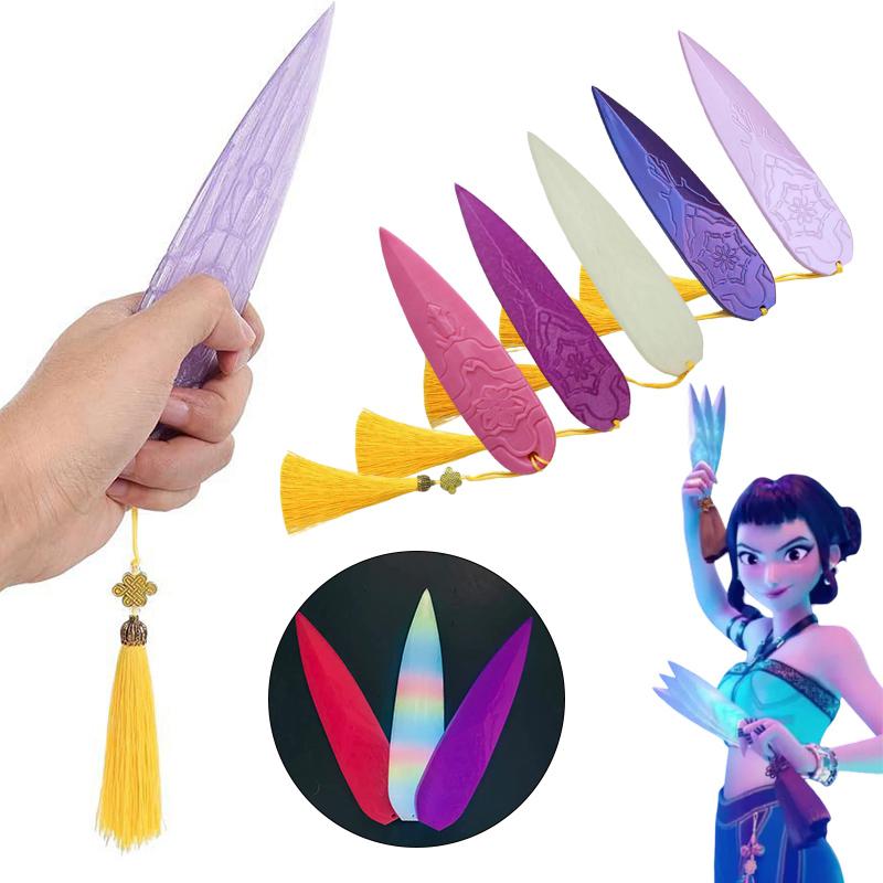 Demon Hunter Zoey Lights Dart Weapons Props Kpop Demon Hunter Party Glow In the Dark Party Supplies Zoey Costume Accessories
