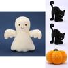 Halloween Ghost Cat Crow Owl Pumpkin Plush Soft Toy For Festive Decor And Gifts