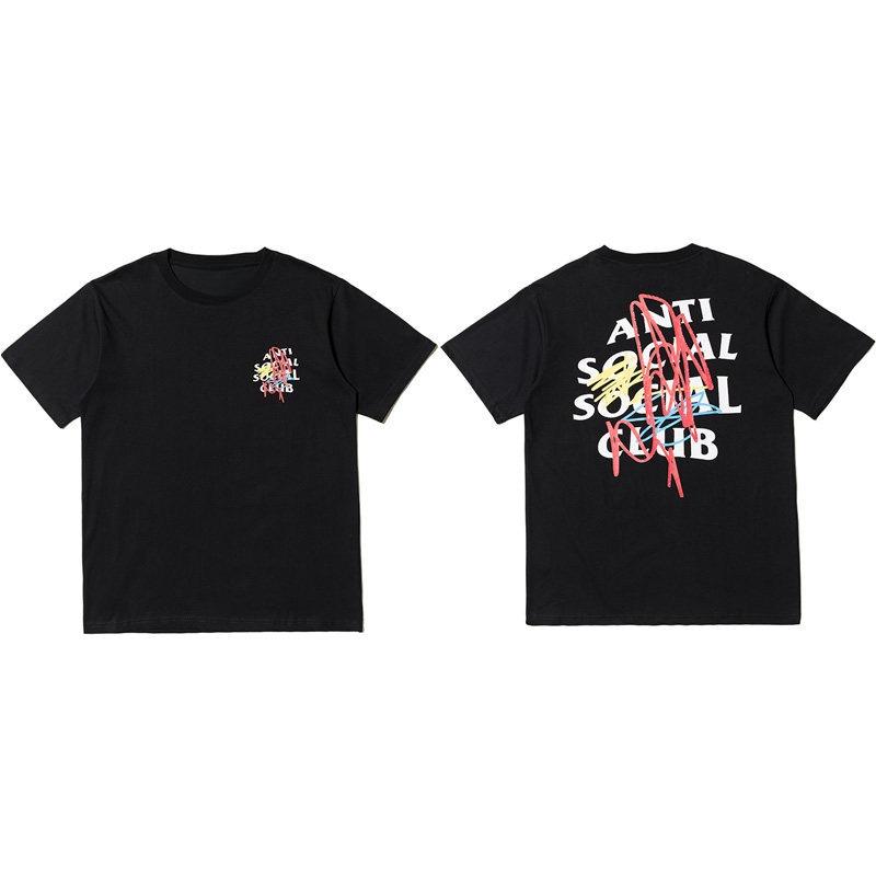 Street Fashion Marke Club Sakura Buchstabe Schlange Lässiges T-Shirt Herren und Damen Luxusmarke Oberteil