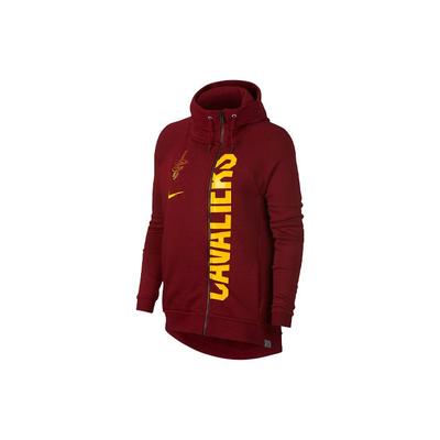 Nike Moderner NBA Cleveland Cavaliers Lässiger Sport Trainings Hoodie Damen Hoodies Kastanienbraun 862213-677