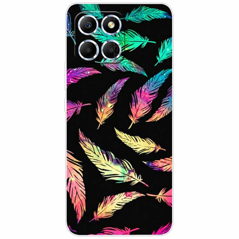 Soft Case For Honor X6 2022 Covers Para Silicon Print Marble TPU Clear Phone Coque for Huawei Honor X6 4G Transparent Bumper X 6
