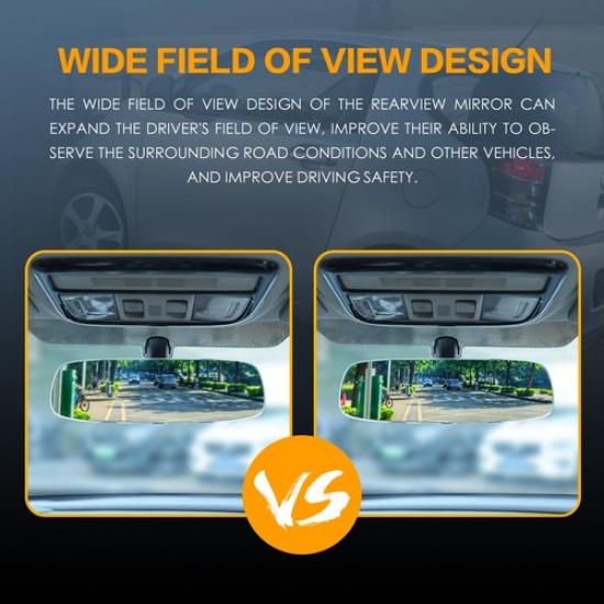 New Rearview Mirror Interior Assembly for 2004-2005 Toyota Echo 2004-2015 RAV4