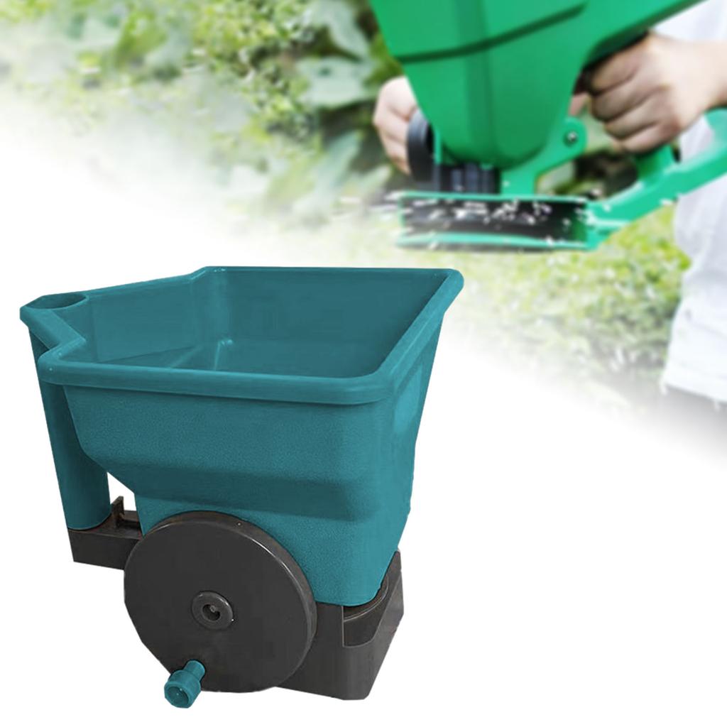 Handheld Spreader Large Capacity Garden Crank Handle Gardening Tool Dispenser Lightweight Multifunctional Yard Ice Melt Winter