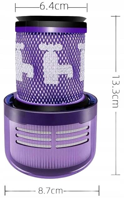 3 x Dyson V12 Detect Slim Absolute Filter Washable Hepa Kit