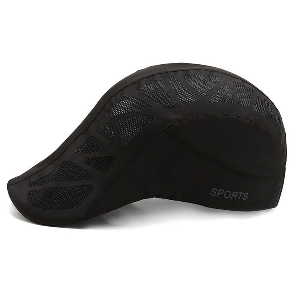 Cycling Adjustable Breathable Casual Tennis Caps Flat Cap Gatsby Hat Mesh Men Caps Beret Hat