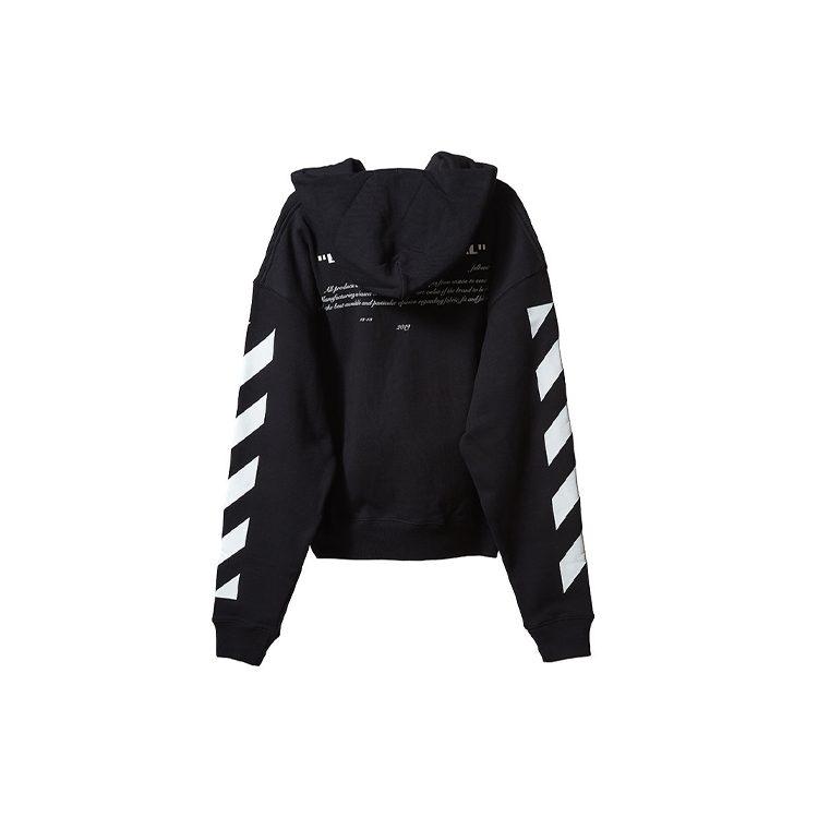 OFF WHITE Sweatshirt Men's Black OMBB037f181920111030