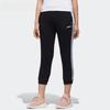 Adidas Neo Slim Fit Cuffed Knit Joggers Women Bottoms Black GJ7949