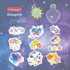 Luminous Star Sticker Pack - Creative DIY Journal Stickers for Kids