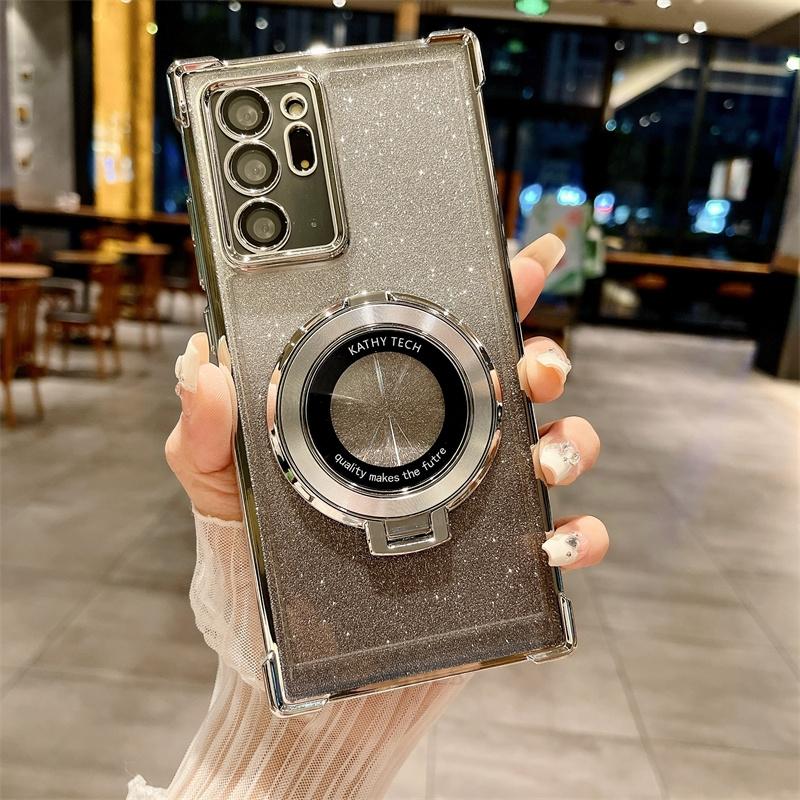 

Note20ultra Покрытие Магнитный держатель Чехол для Samsung Galaxy Note 20 Ultra 10 Note20 Note10 Plus Силиконовый чехол-подставка Note10plus S20 Ultra