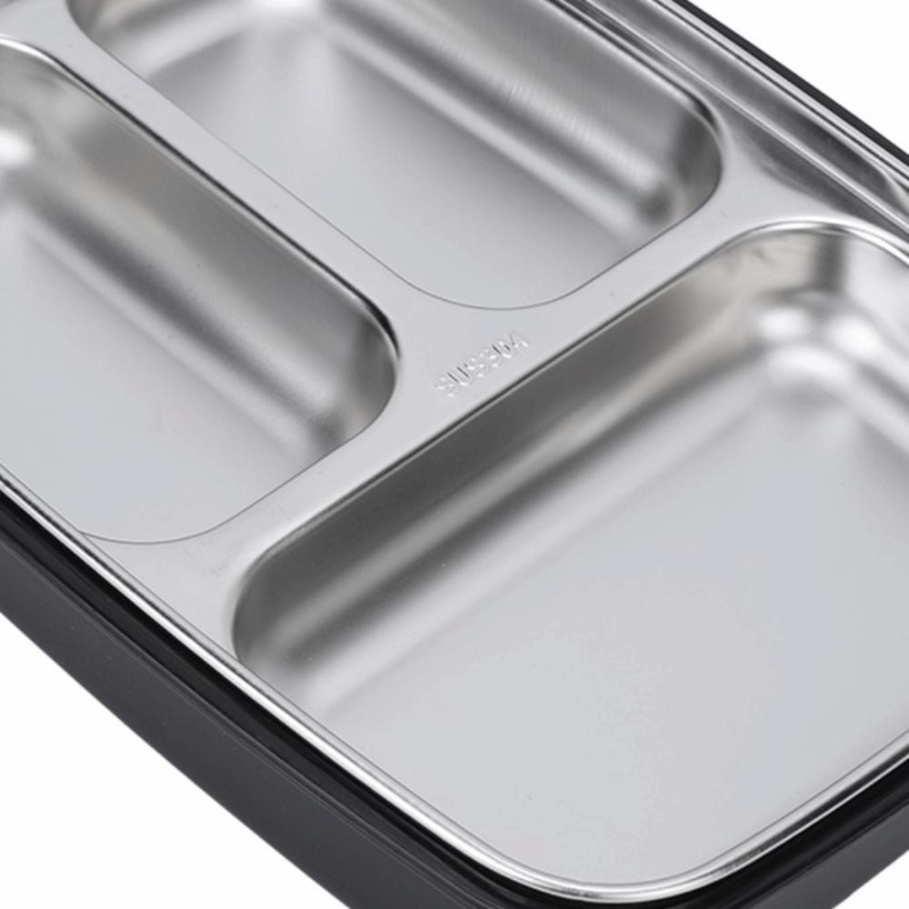 3 Compartment Leakproof Lunch Box 1.2L Bento Lunch Box Cute Insulated Lunch Box For Camping