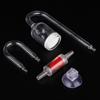 CO2 Refiner Diffuser with U Shape Tube Check Valve Set for Water Plant Fish Tank