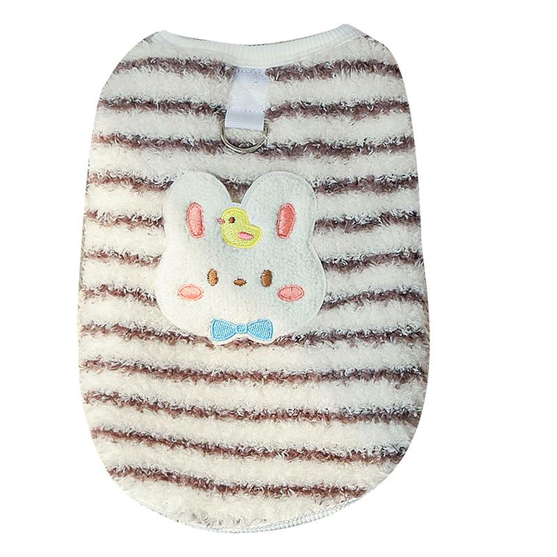 Cat Teacup Dogs, Puppies, Little Puppies, Cats, Autumn and Winter Flannel Warm Hairless Cat Clothes for Pets