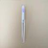 Tragbarer Silikon-Lippenpinsel mit Deckel - Staubdichter kleiner Lippenstift-Applikator