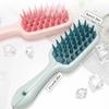 Lightweight Long Handle Silicone Hair Brush Shampoo Brush Travel Friendly For Effective Scalp Stimulation And Relaxation