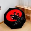 1 PC Automatic Folding Umbrella - Cute Cartoon Son Goku Pattern Portable Foldable Design With 8 Ribs Christmas Birthday Gifts